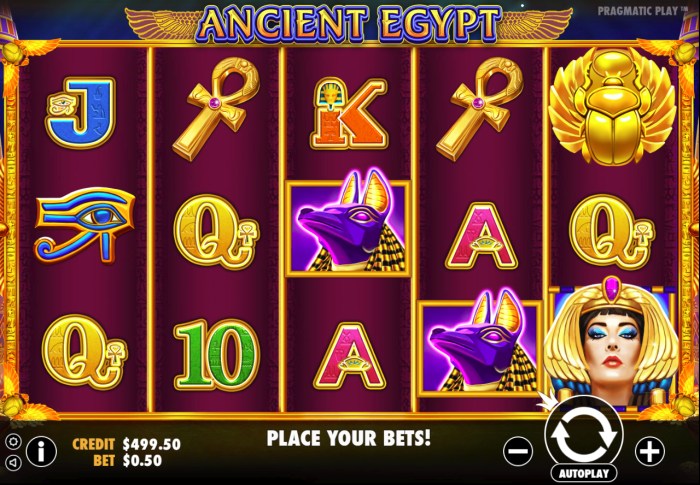Cara menang di slot Ancient Egypt Pragmatic Play